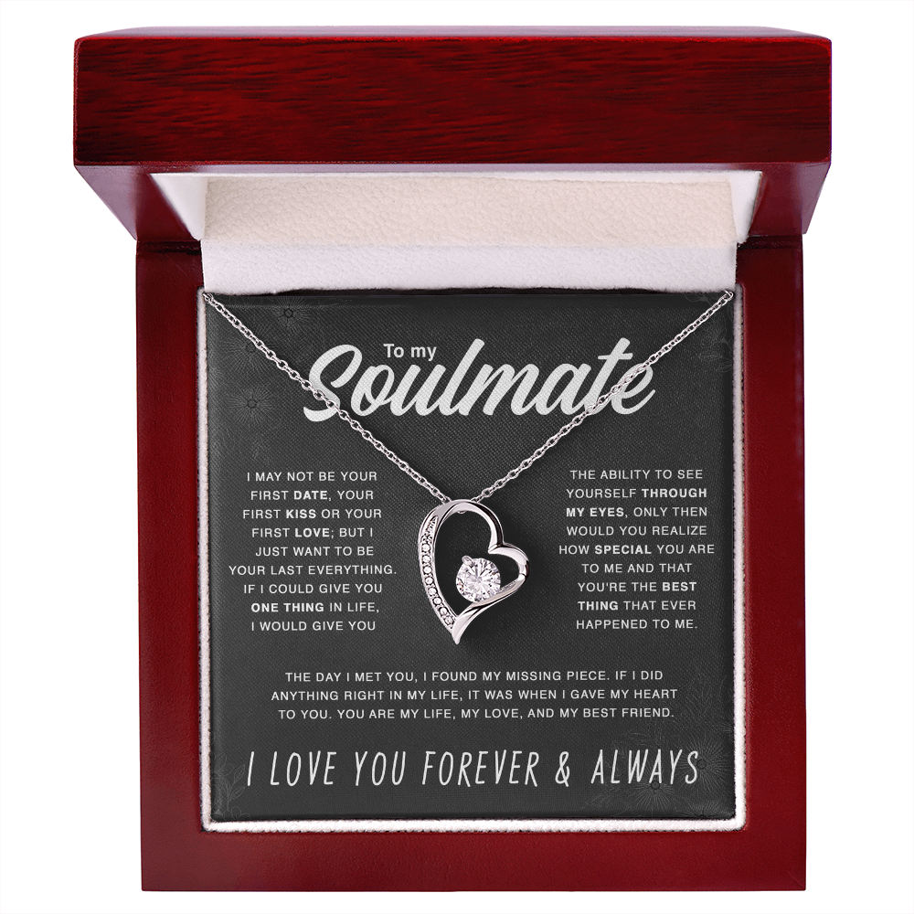 To Soulmate - "You Are My Life" Necklace