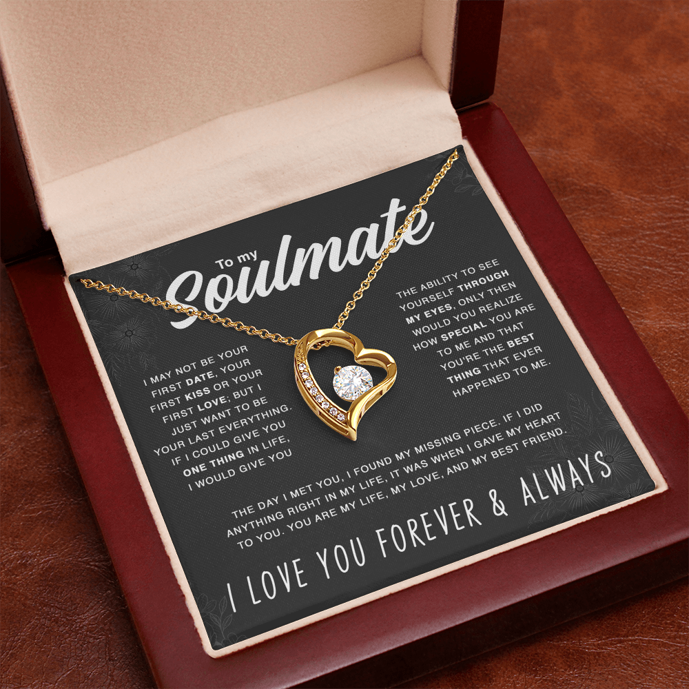 To Soulmate - "You Are My Life" Necklace