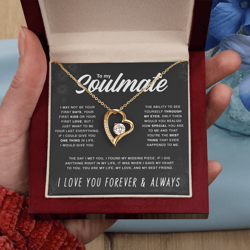 To Soulmate - "You Are My Life" Necklace
