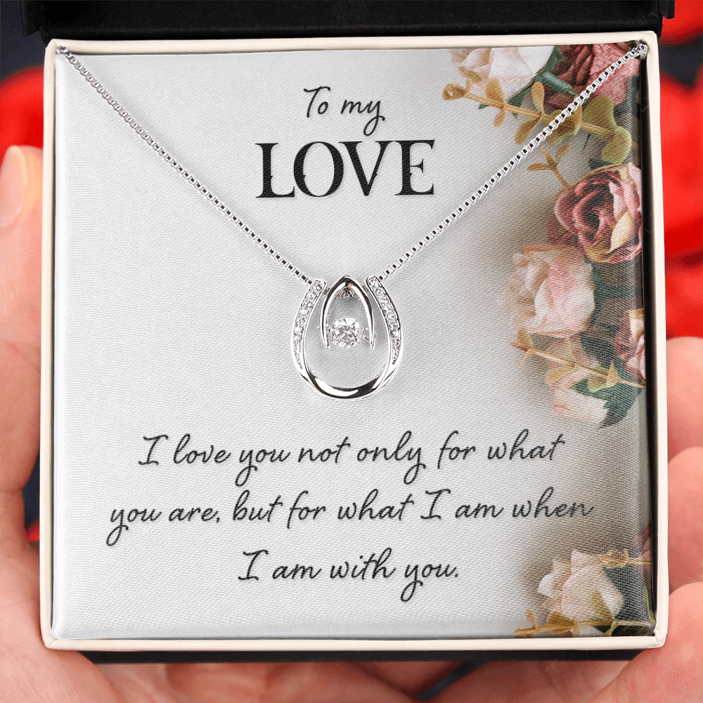 To Wife - "When I Am With You" Necklace