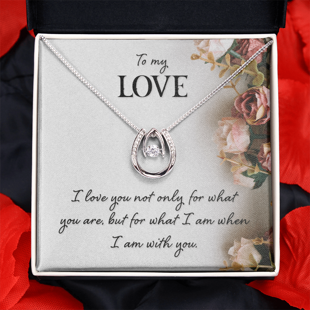 To Wife - "When I Am With You" Necklace