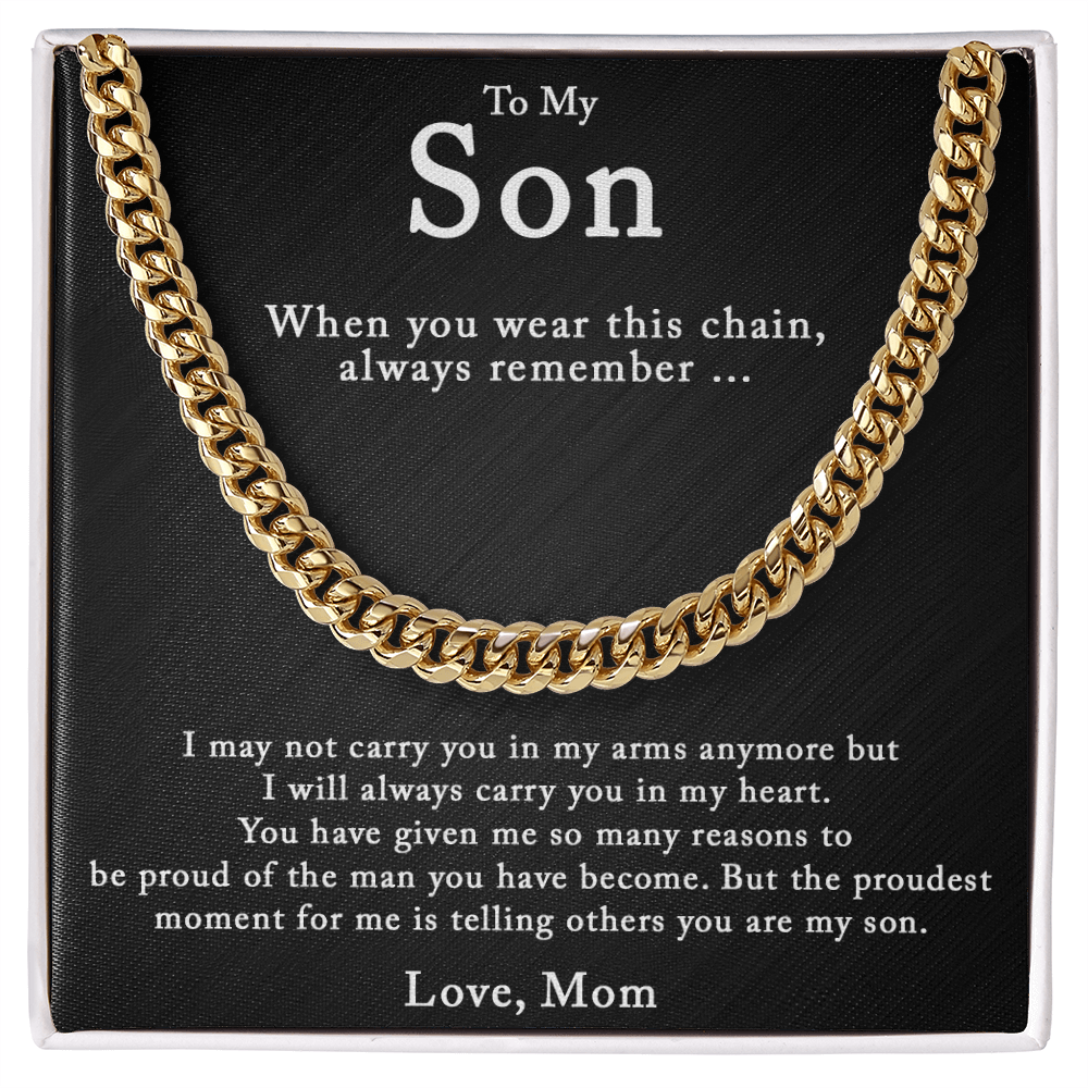 To Son - "Always Remember" Chain