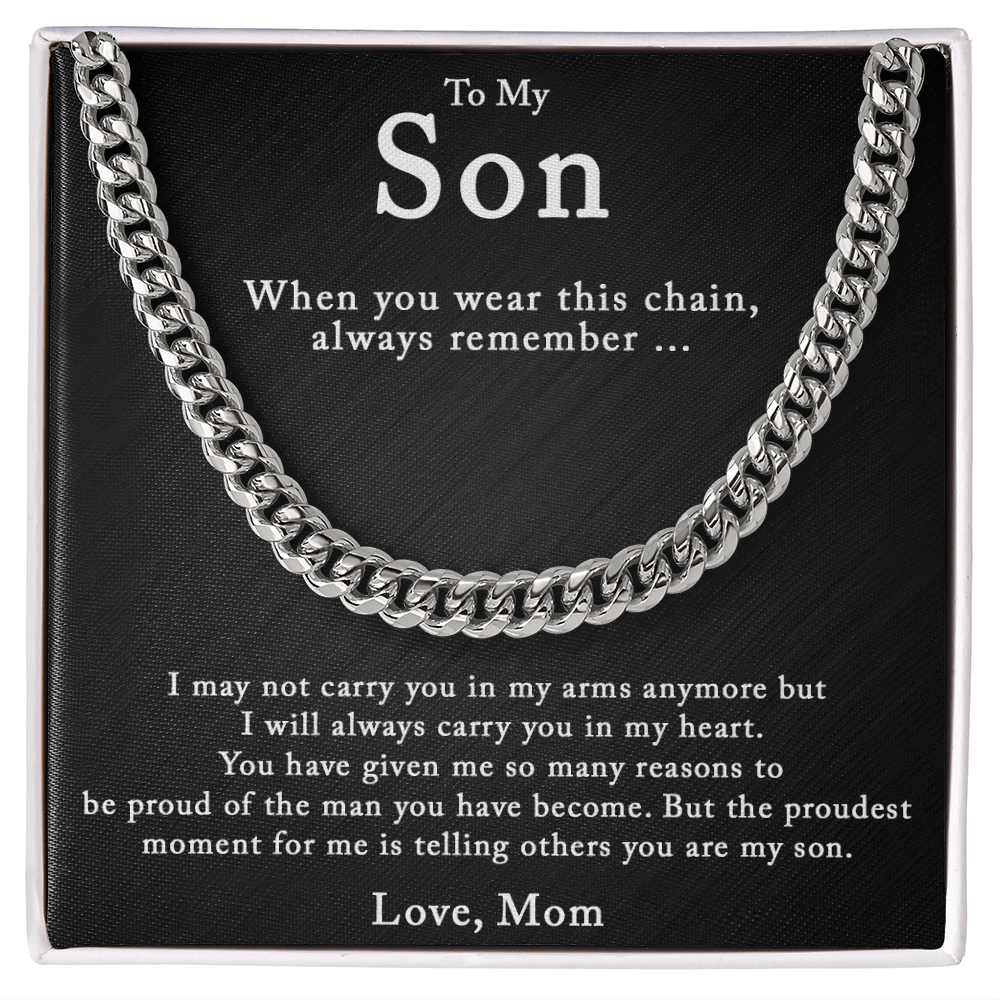 To Son - "Always Remember" Chain