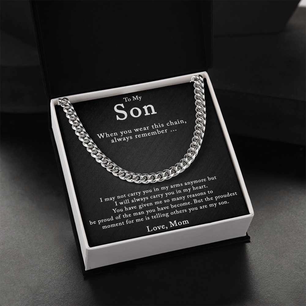 To Son - "Always Remember" Chain