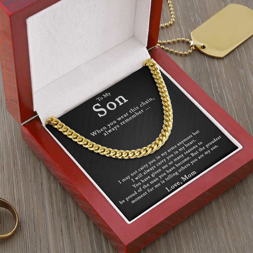 To Son - "Always Remember" Chain