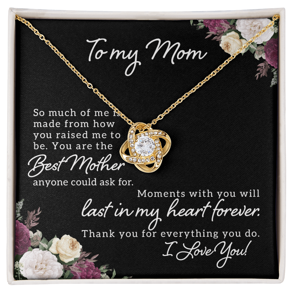 To Mom - "Best Mother"  Necklace