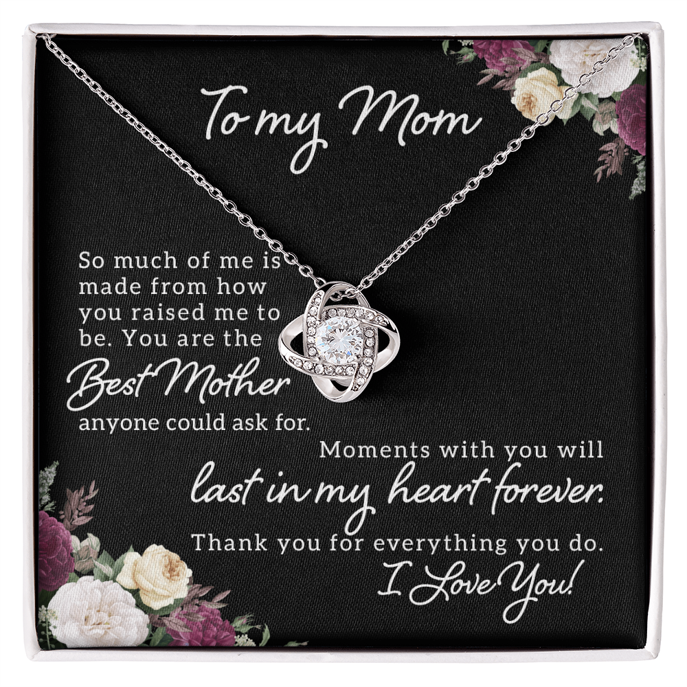 To Mom - "Best Mother"  Necklace