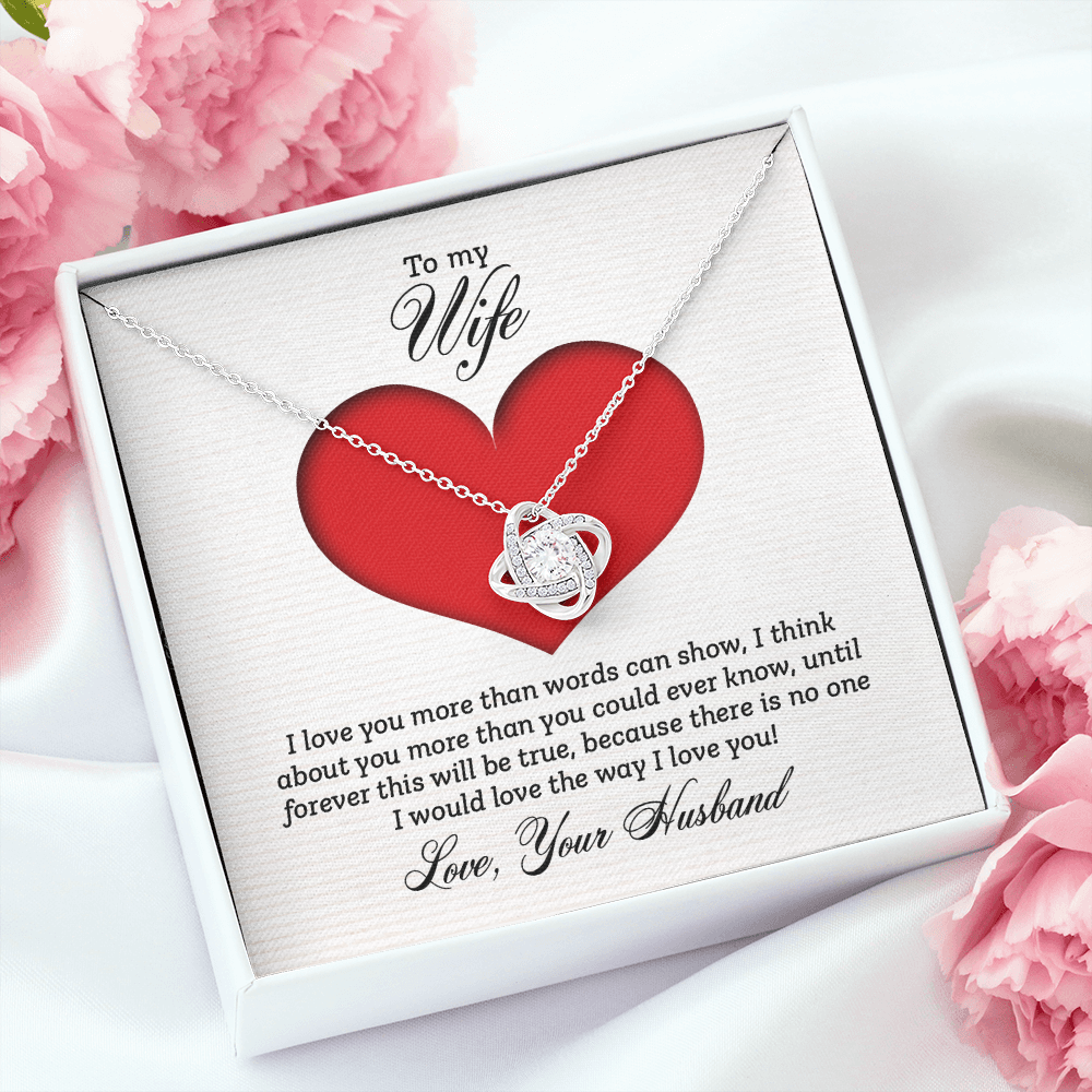 To Wife - "The Way I Love You" Necklace