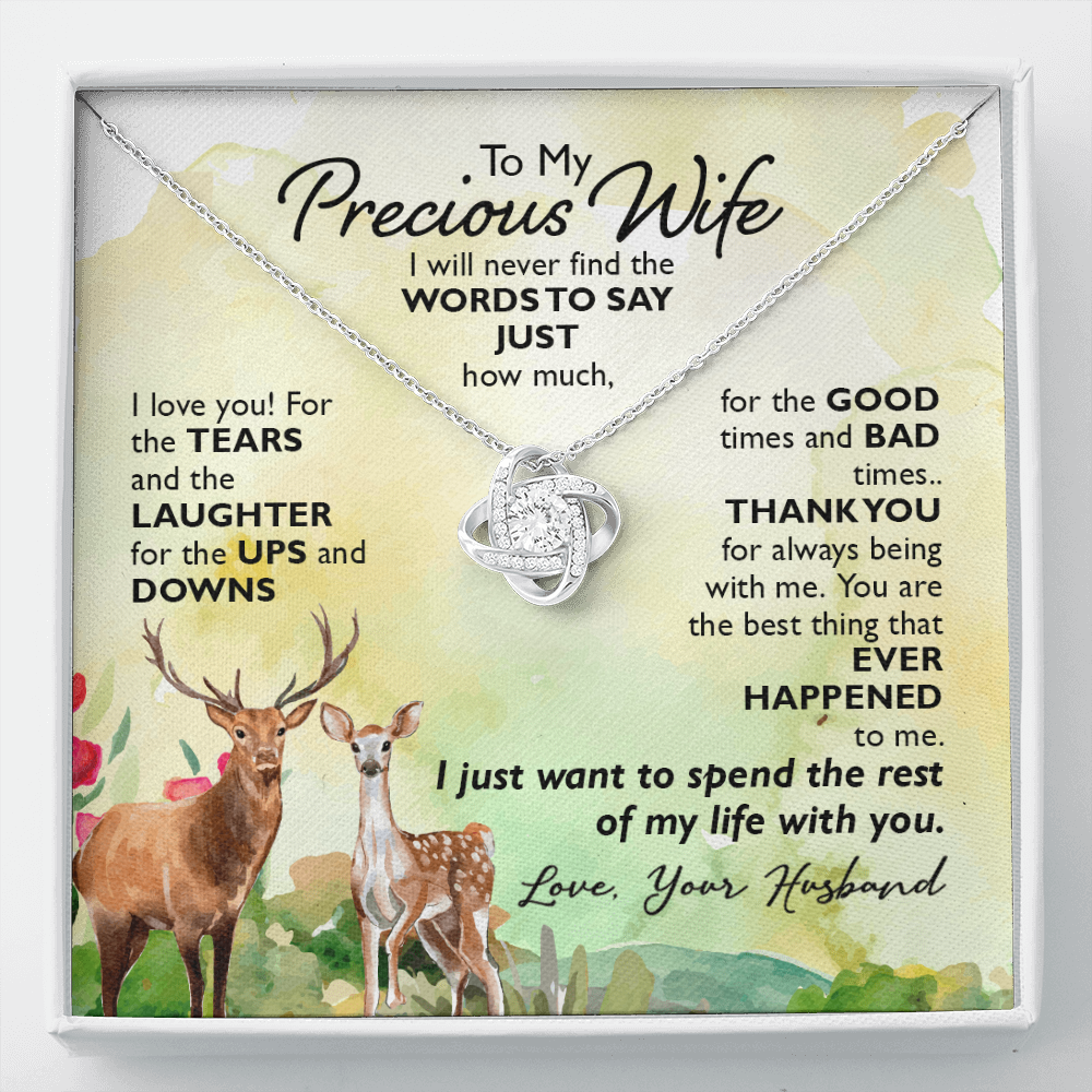 To Wife - "The Rest Of My Life" Necklace