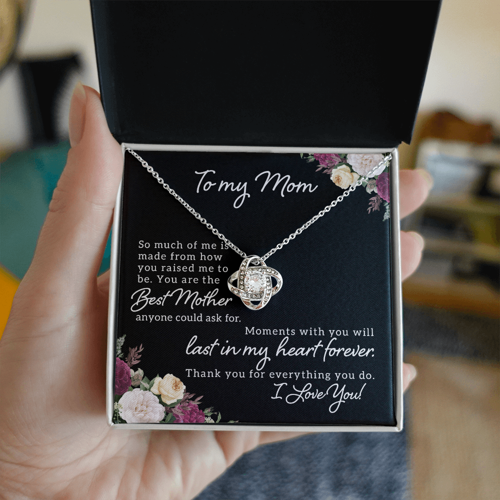 To Mom - "Best Mother"  Necklace