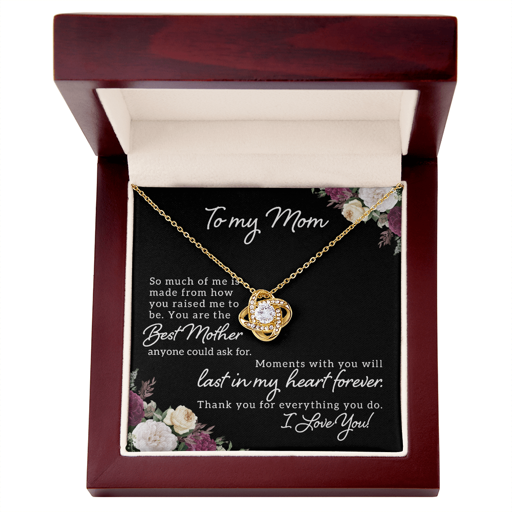 To Mom - "Best Mother"  Necklace