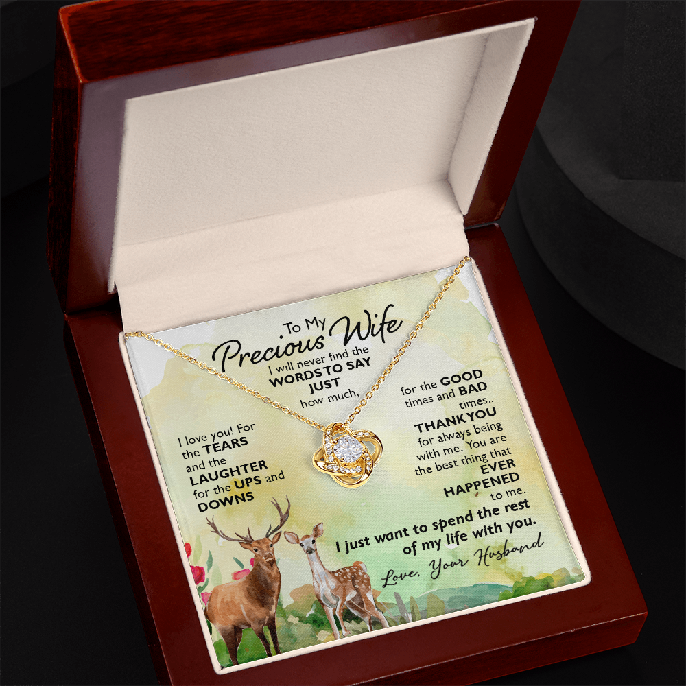 To Wife - "The Rest Of My Life" Necklace