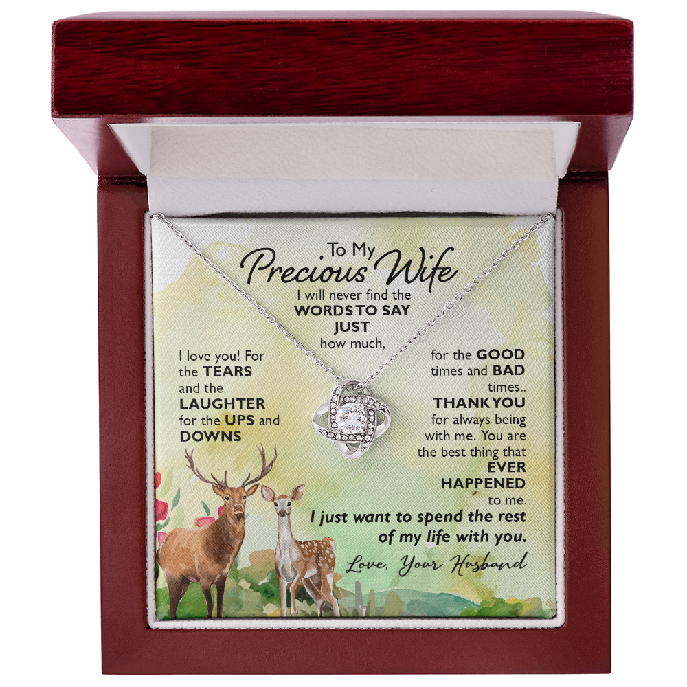 To Wife - "The Rest Of My Life" Necklace