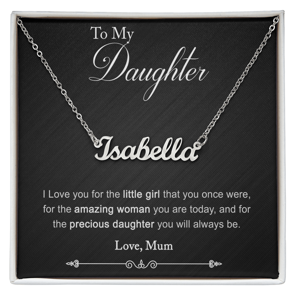 To Daughter - "The Amazing Woman You Are" Necklace