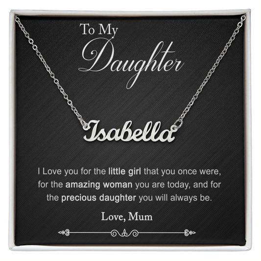 To Daughter - "The Amazing Woman You Are" Necklace