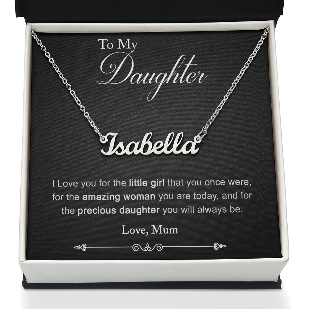 To Daughter - "The Amazing Woman You Are" Necklace