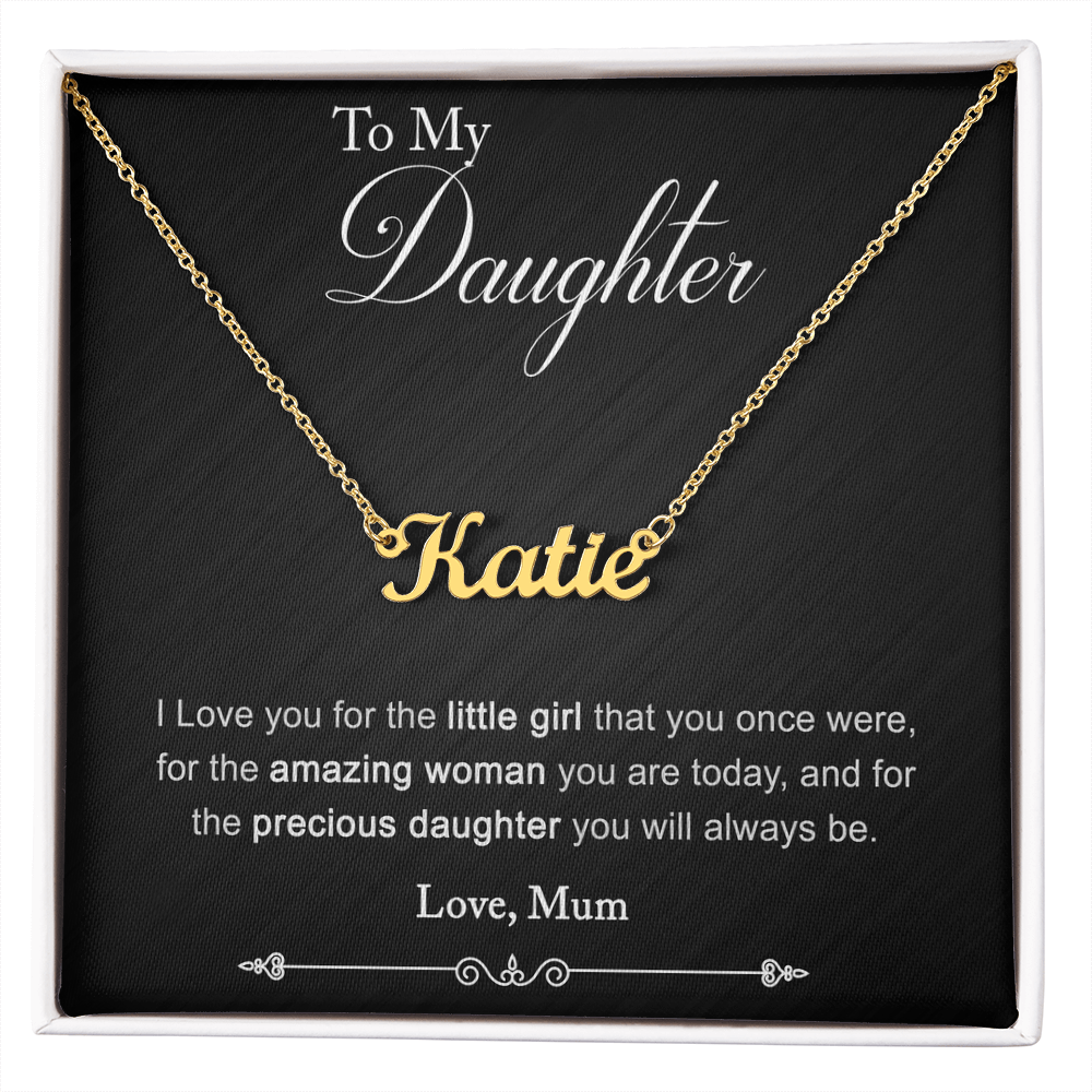 To Daughter - "The Amazing Woman You Are" Necklace