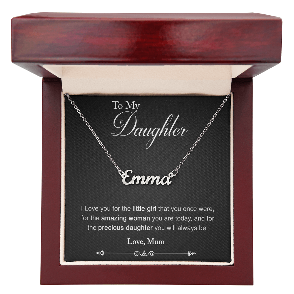 To Daughter - "The Amazing Woman You Are" Necklace
