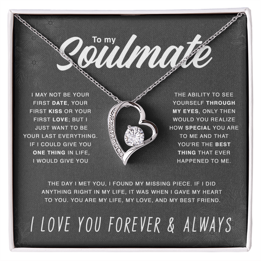 To Soulmate - "You Are My Life" Necklace