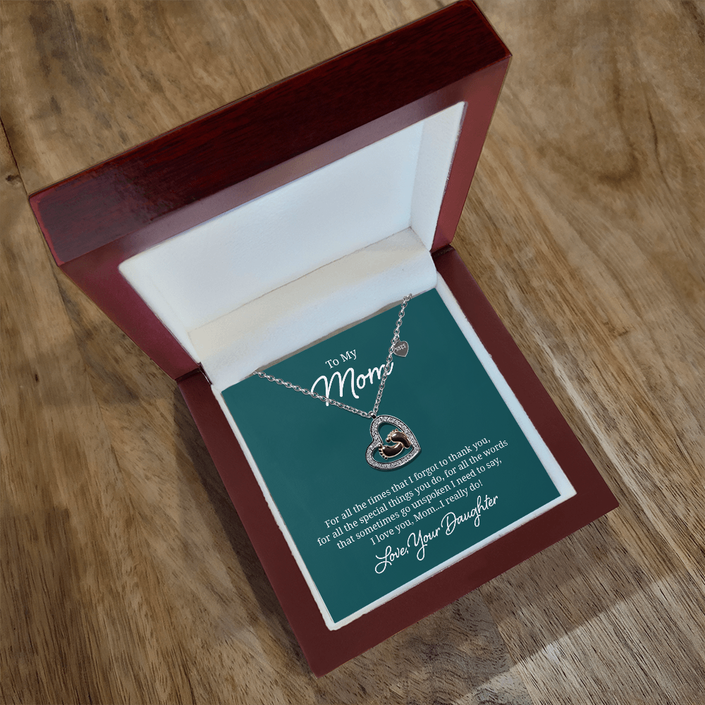 To Mom - "The Special Things You Do" Necklace