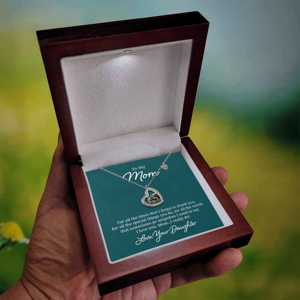 To Mom - "The Special Things You Do" Necklace
