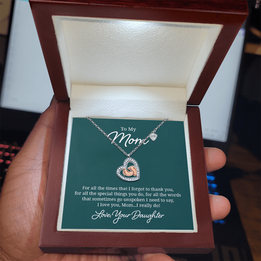 To Mom - "The Special Things You Do" Necklace