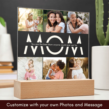 Custom To Mom Or Dad Acrylic Plaque