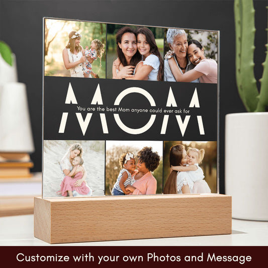 Custom To Mom Or Dad Acrylic Plaque