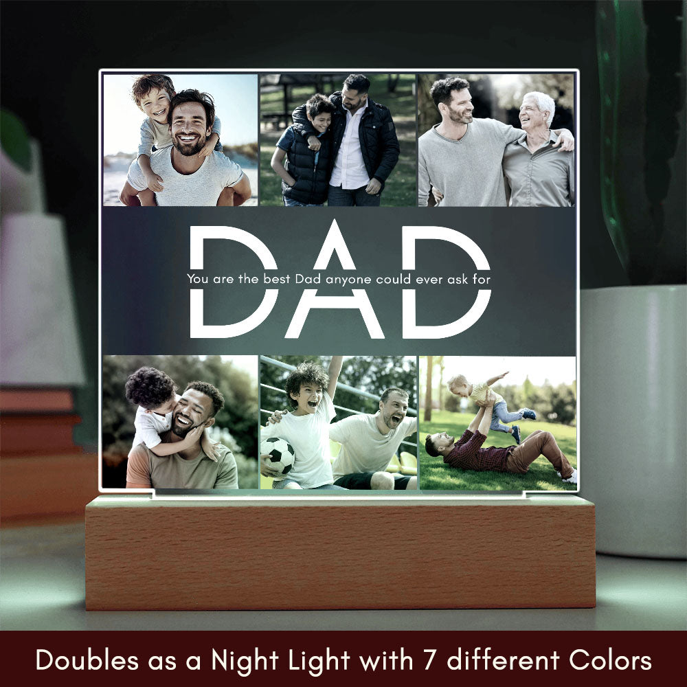 Custom To Mom Or Dad Acrylic Plaque