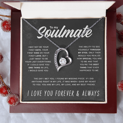 To Soulmate - "You Are My Life" Necklace