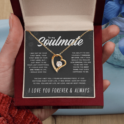 To Soulmate - "You Are My Life" Necklace