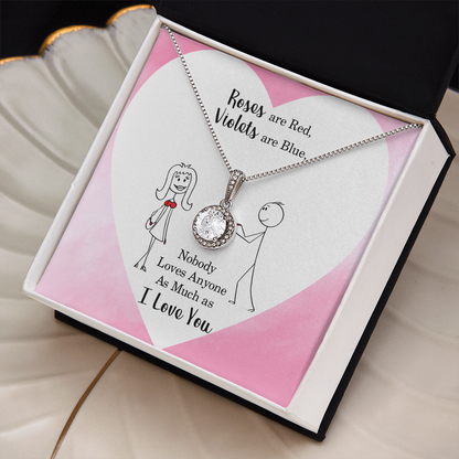 To Her - "Nobody Loves Anyone" Necklace