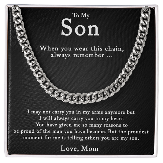 To Son - "Always Remember" Chain