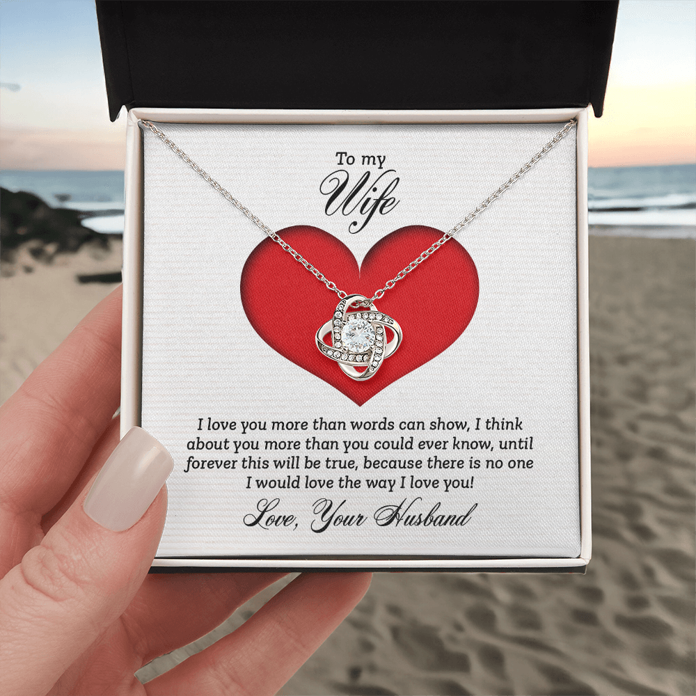 To Wife - "The Way I Love You" Necklace