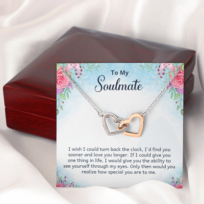 To Wife - "Love You Longer" Necklace