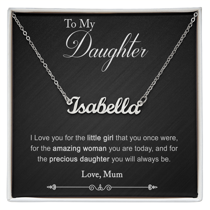 To Daughter - "The Amazing Woman You Are" Necklace