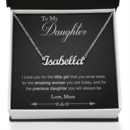 To Daughter - "The Amazing Woman You Are" Necklace
