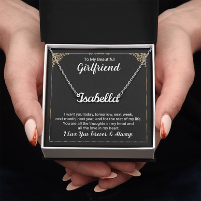 To Girlfriend - "The Love In My Heart" Necklace