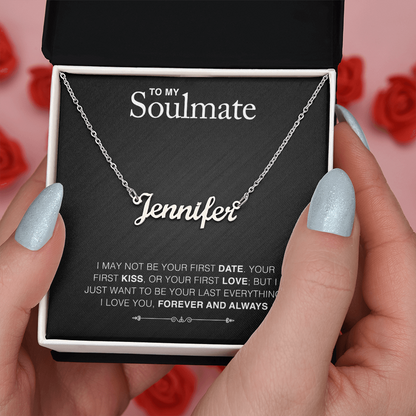 To Soulmate - "Your Last Everything" Necklace