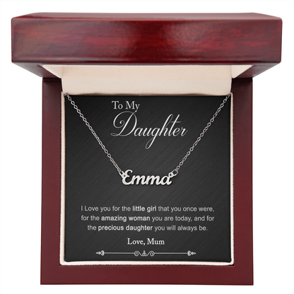 To Daughter - "The Amazing Woman You Are" Necklace