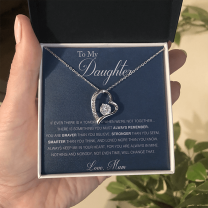 To Daughter - "Loved More Than you Know" Necklace