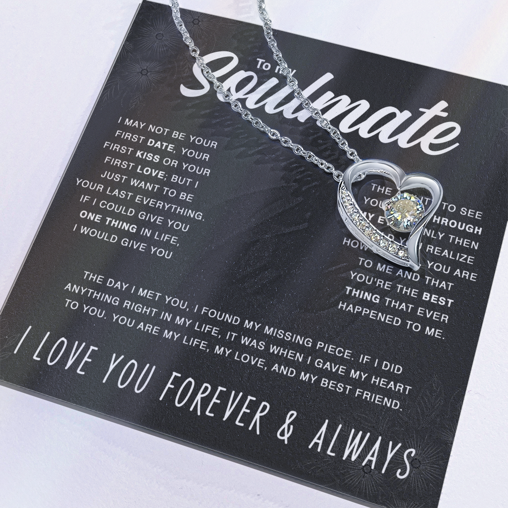 To Soulmate - "You Are My Life" Necklace