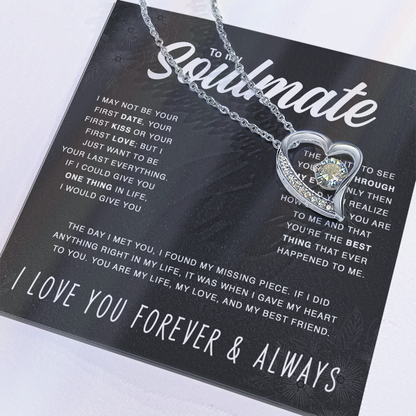 To Soulmate - "You Are My Life" Necklace