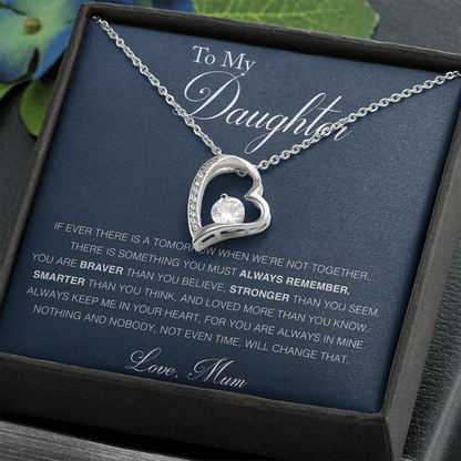 To Daughter - "Loved More Than you Know" Necklace