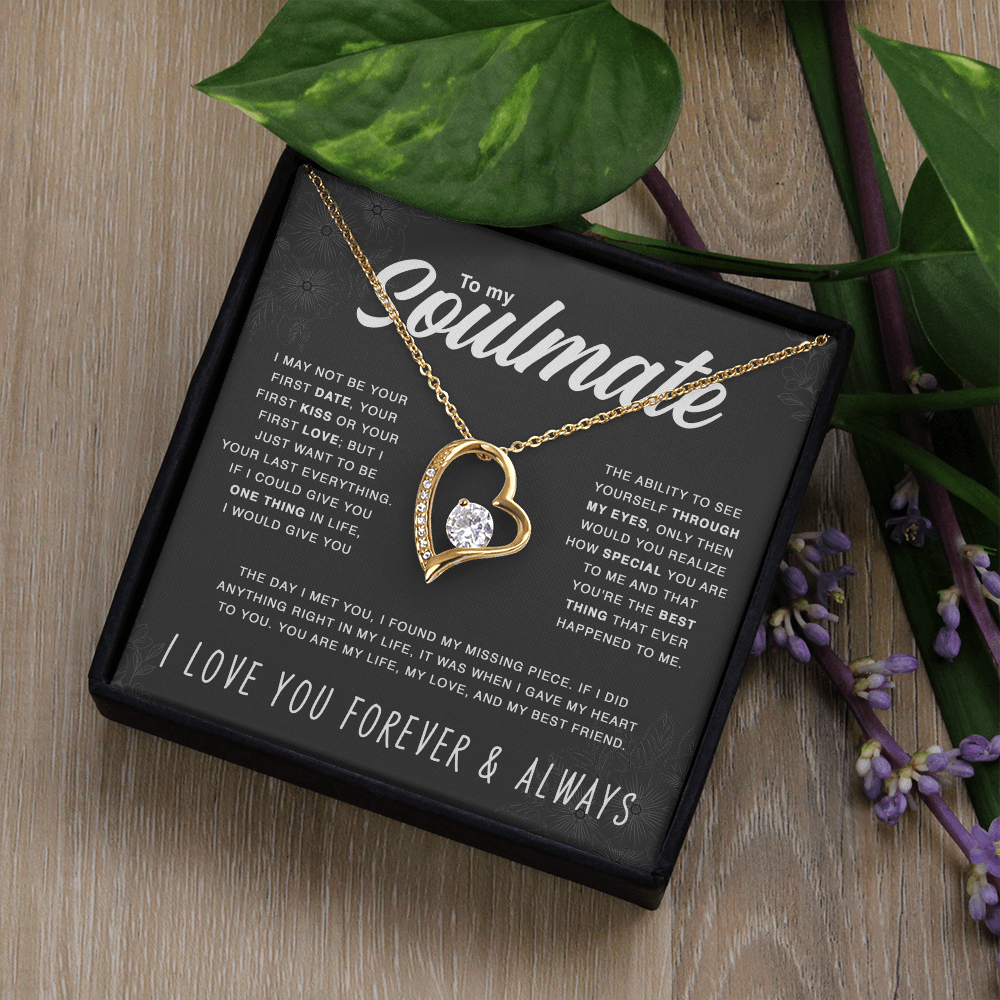 To Soulmate - "You Are My Life" Necklace