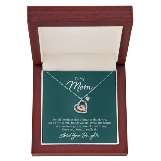 To Mom - "The Special Things You Do" Necklace