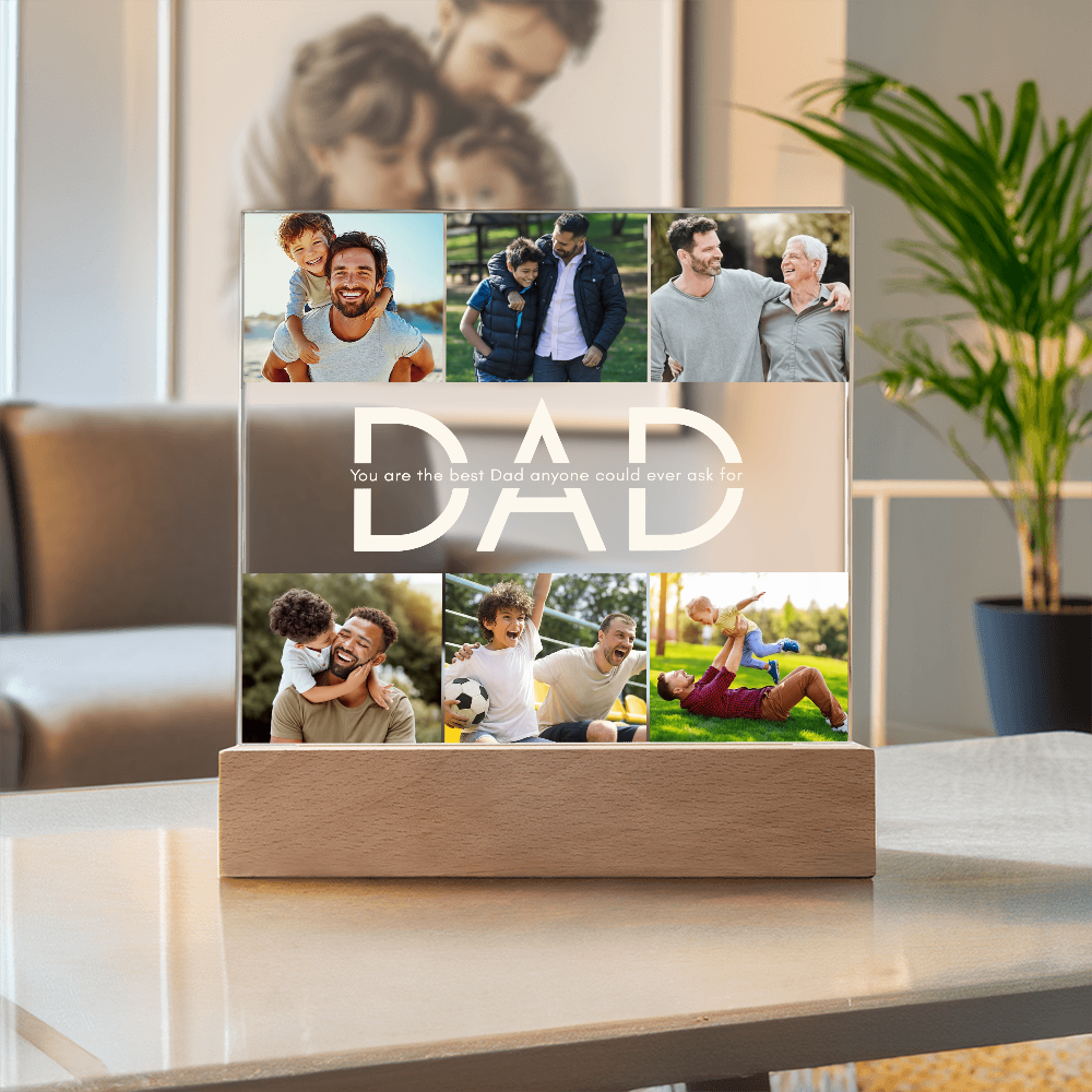 Custom To Mom Or Dad Acrylic Plaque