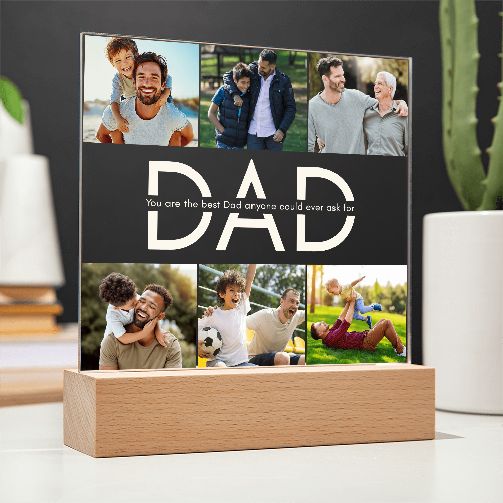 Custom To Mom Or Dad Acrylic Plaque